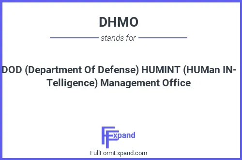 Full form of DHMO