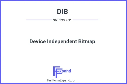 Full form of DIB