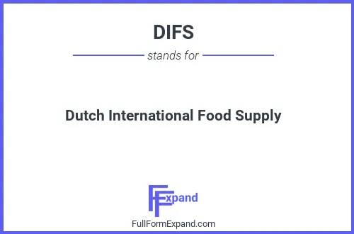 Full form of DIFS
