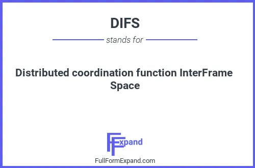 Full form of DIFS