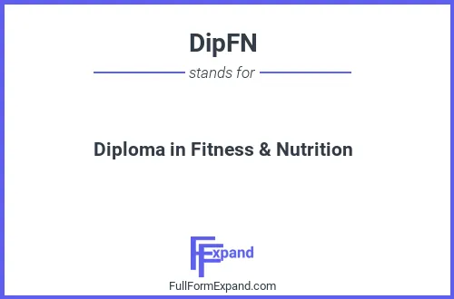 Full form of DipFN