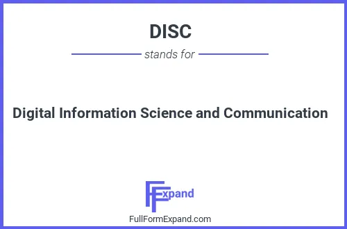 Full form of DISC