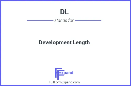 Full form of DL