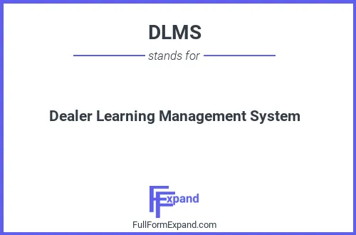 Full form of DLMS