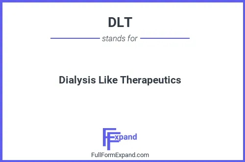 Full form of DLT