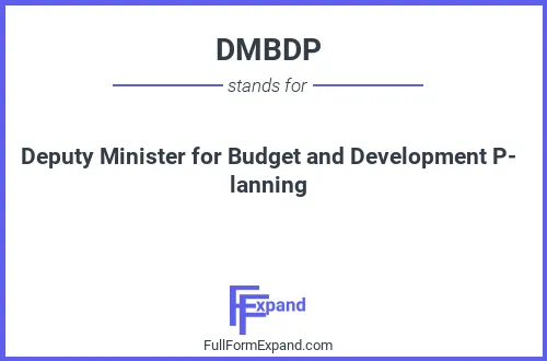 Full form of DMBDP