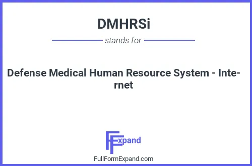 Full form of DMHRSi