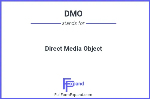 Full form of DMO