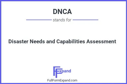 Full form of DNCA