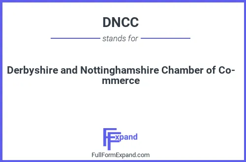 Full form of DNCC