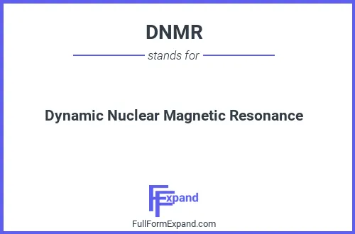 Full form of DNMR
