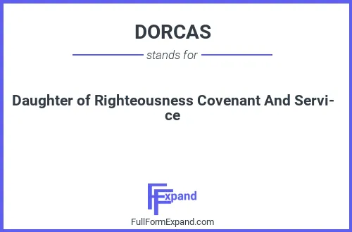 Full form of DORCAS