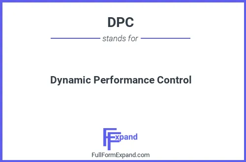 Full form of DPC