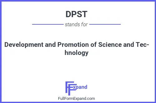 Full form of DPST