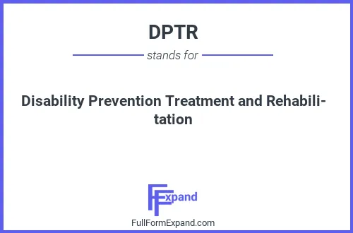 Full form of DPTR
