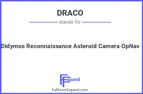 Full form of DRACO