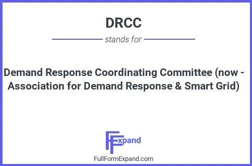 Full form of DRCC