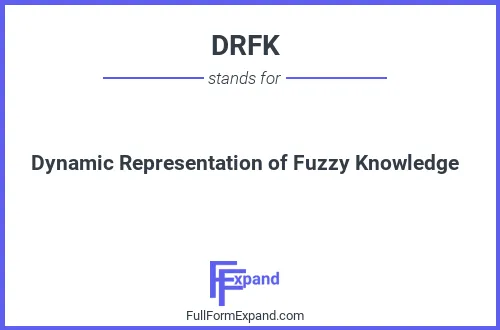 Full form of DRFK