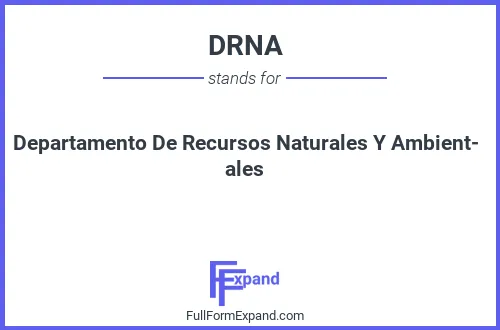 Full form of DRNA