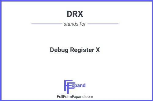 Full form of DRX