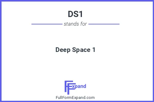Full form of DS1