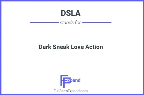 Full form of DSLA