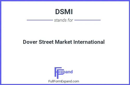 Full form of DSMI