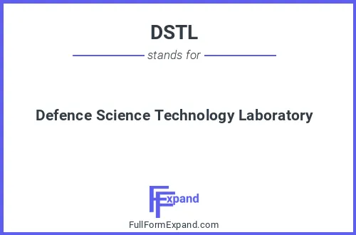 Full form of DSTL