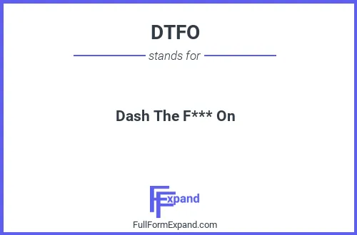 Full form of DTFO