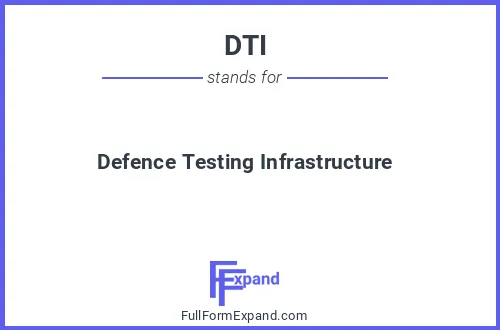 Full form of DTI