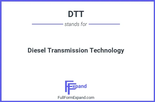 Full form of DTT