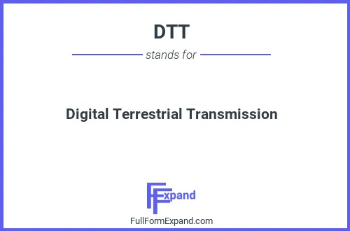 Full form of DTT