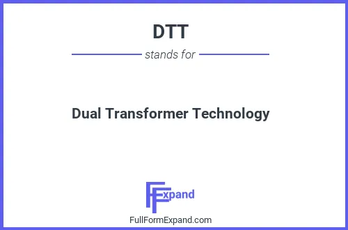 Full form of DTT