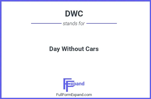 Full form of DWC