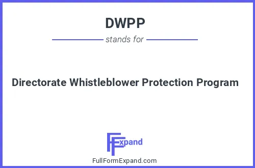 Full form of DWPP