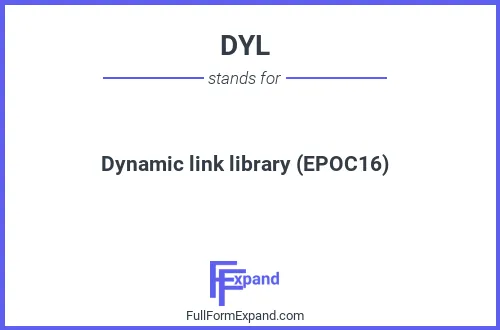 Full form of DYL