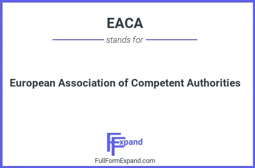 Full form of EACA