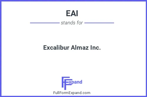 Full form of EAI