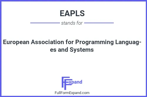 Full form of EAPLS