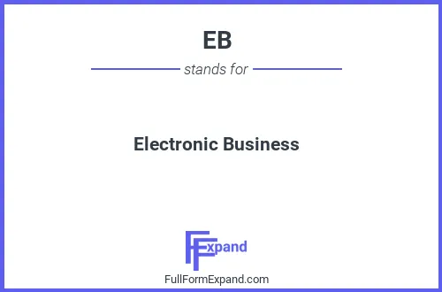 Full form of EB