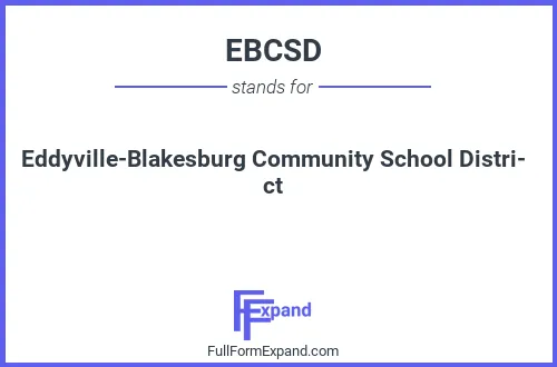 Full form of EBCSD