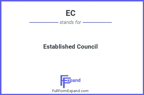 Full form of EC