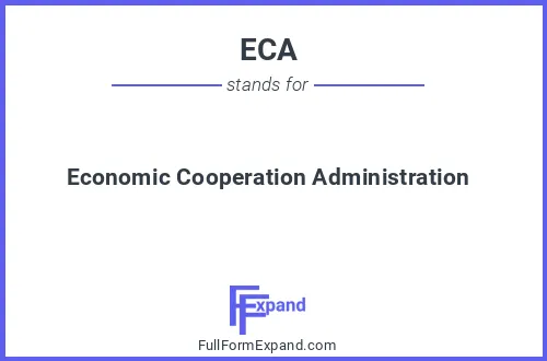 Full form of ECA