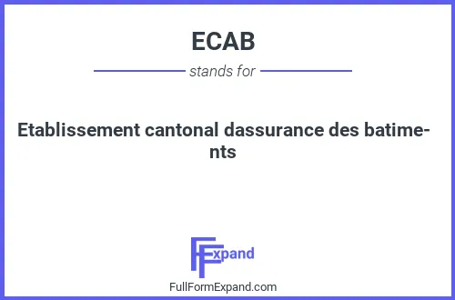Full form of ECAB