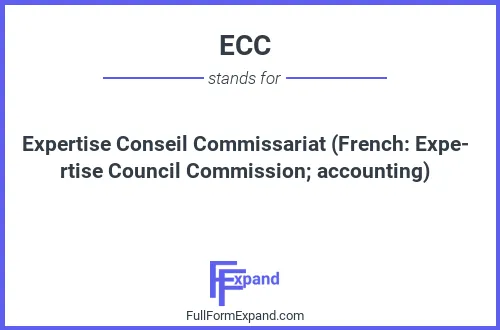 Full form of ECC