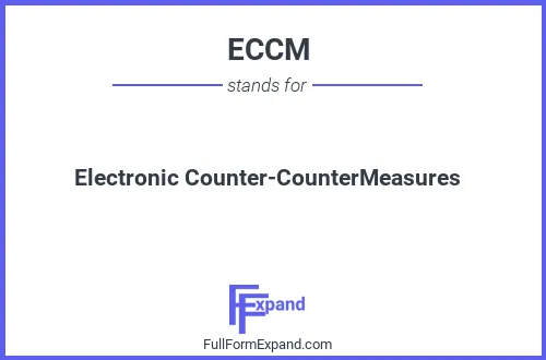 Full form of ECCM