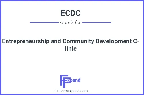 Full form of ECDC