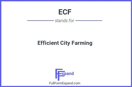 Full form of ECF