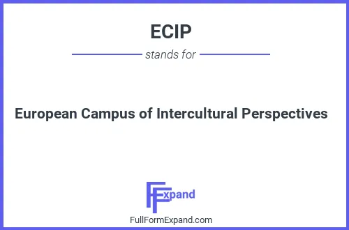 Full form of ECIP