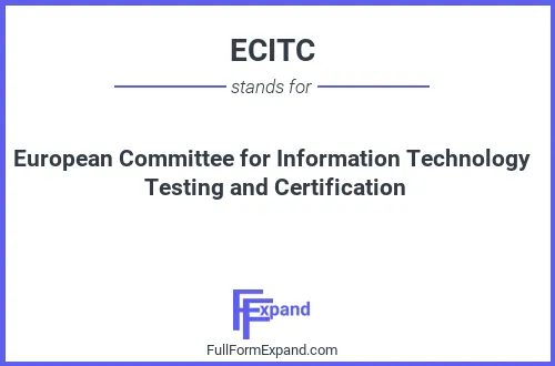 Full form of ECITC